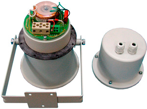 Вид сзади рупорного громкоговорителя 10ГР001